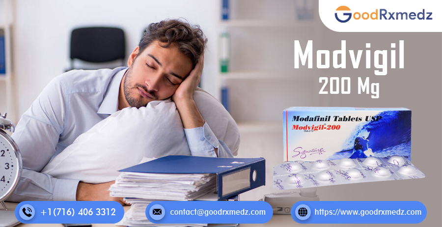 Modvigil 200 (Modafinil) Treat Of Narcolepsy – goodrxmedz