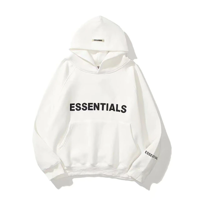 Effortless Style with the White Essentials Hoodie