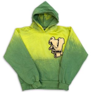 The Vertabrae Moss Request Green Hoodie